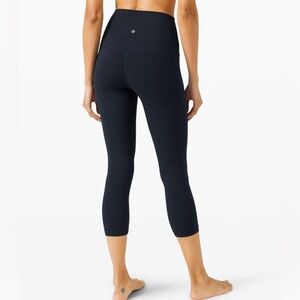 Lululemon Athletica Align Super High-Rise Crop 21” - True Navy